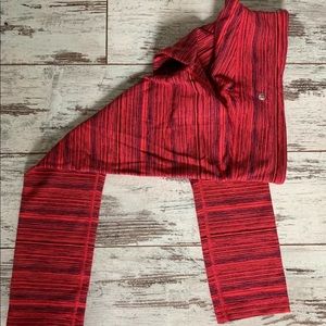 Red lululemon leggings